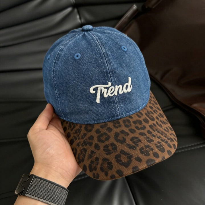 Trendy Dual Fabric Cap