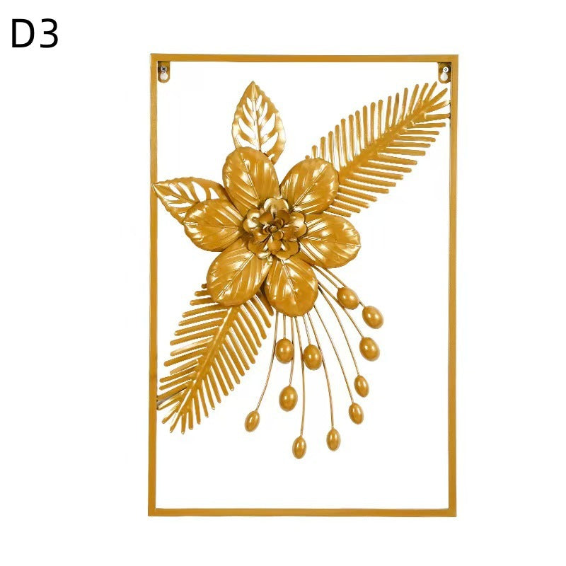 Floral Metal Wall Artwork Kalsten