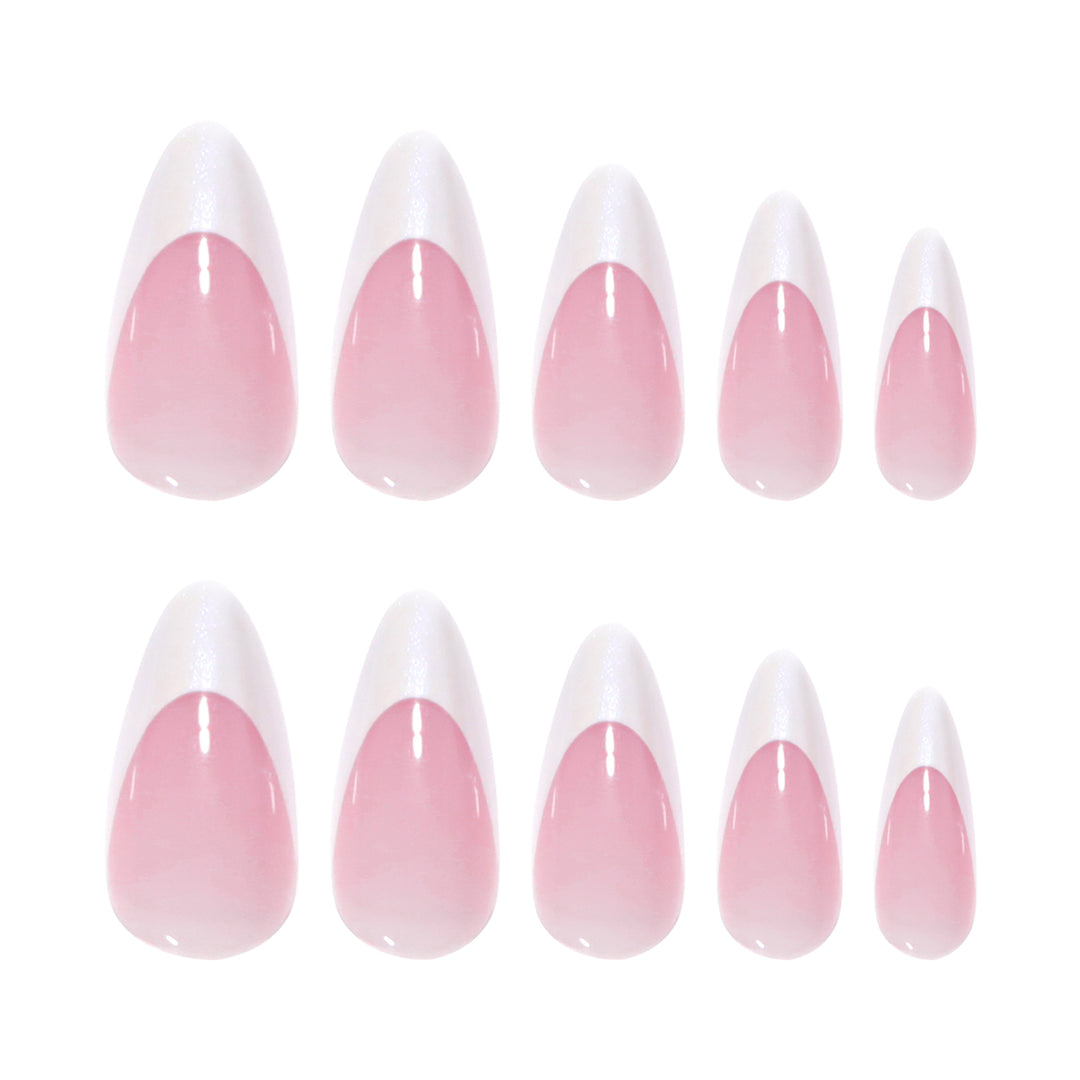Artistic stiletto nails with elegant gradient Kalsten