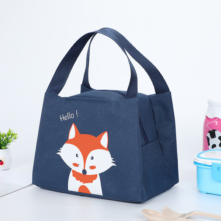 Cute Bear Print Insulated Lunch Bag Kalsten