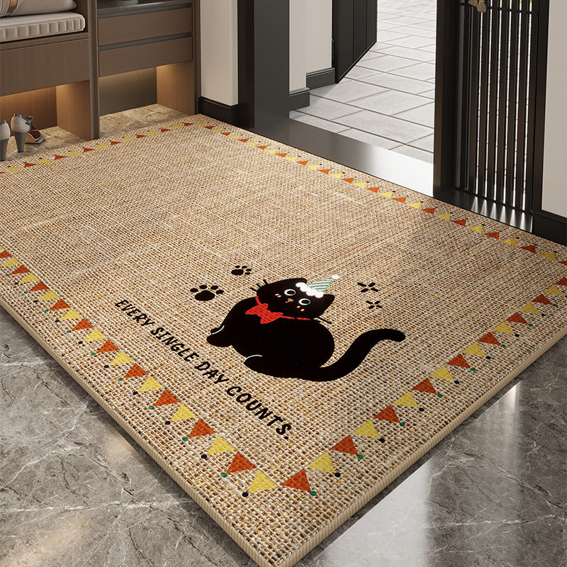 Geometric Patterned Welcome Mat