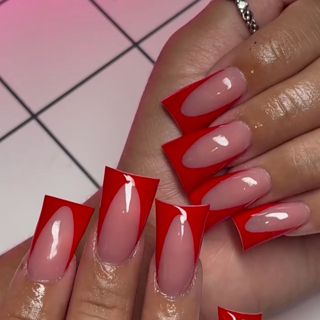 Square Tip Acrylic Nail Extensions Kalsten