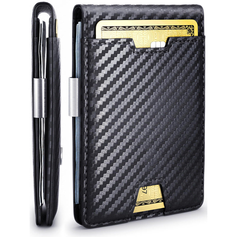 Sleek Carbon Fiber Card Wallet Kalsten