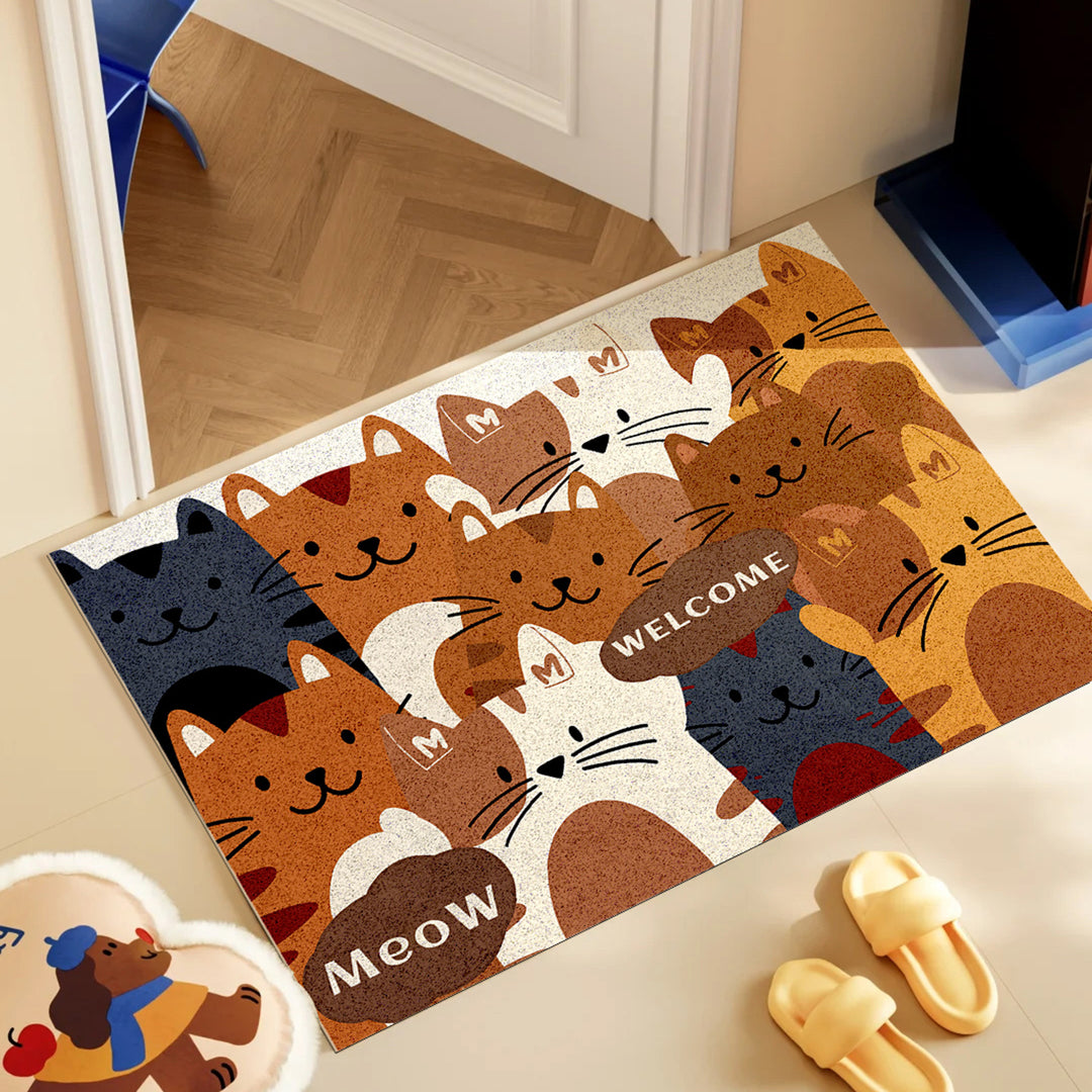 Cute Cartoon Welcome Mat