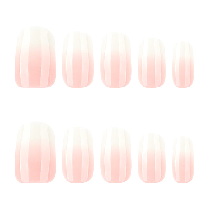 Artful Nail Extensions with Elegant Gradient Kalsten