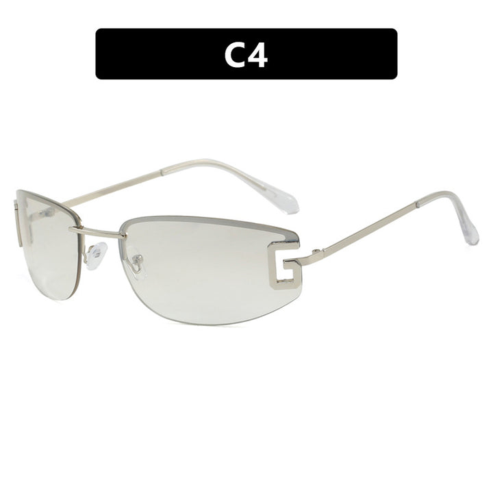 Women futuristic sunglasses with sporty design and UV protection Kalsten