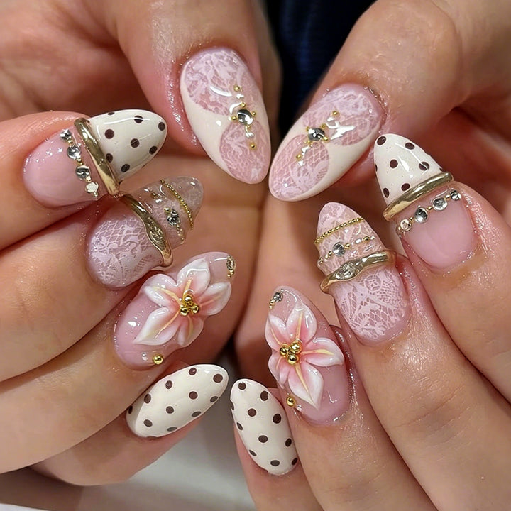 Premium Decorative Press-On Nail Collection Kalsten