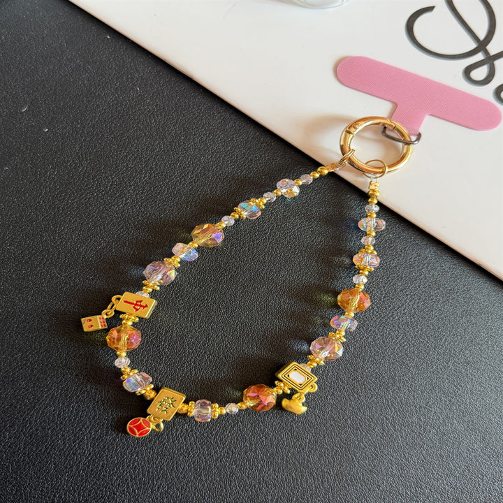 Decorative Beaded Charm Keychain Kalsten 1790135475