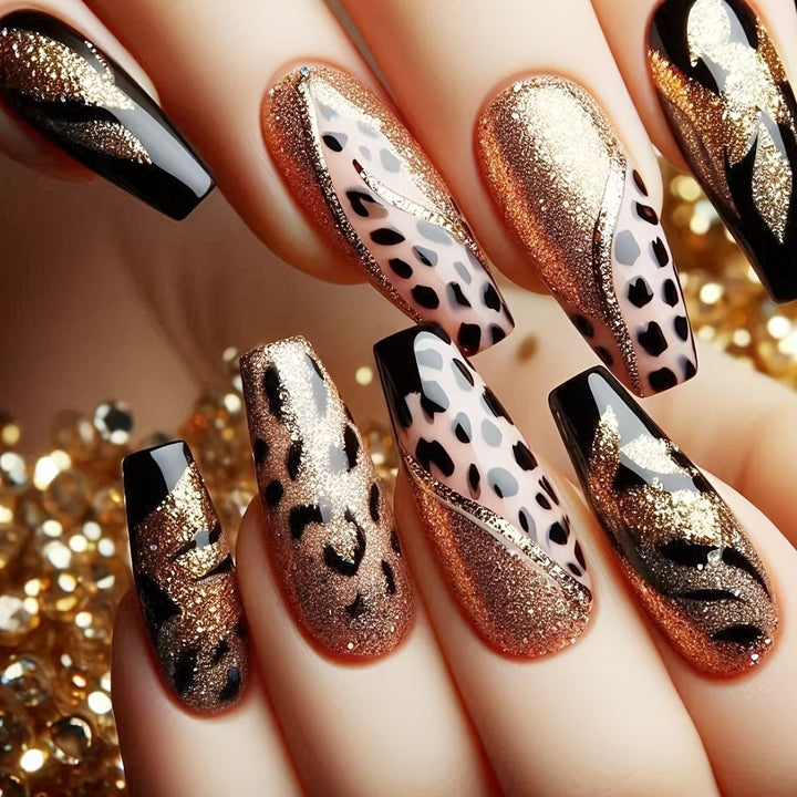 Floral Art Acrylic Nail Set Kalsten
