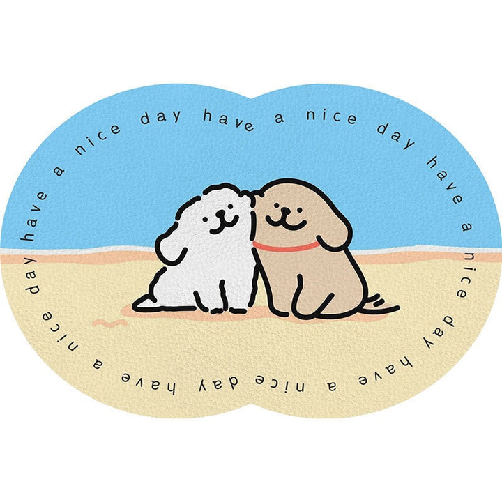 Unisex Cute Cartoon Pet-Themed Mat Kalsten