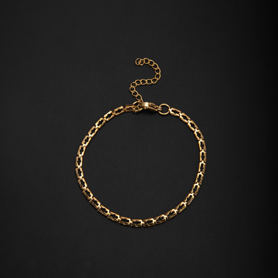 Adjustable Contemporary Link Bracelet Kalsten