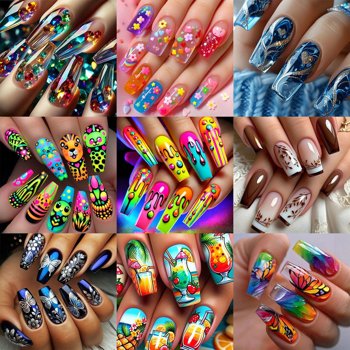 Artful 3D Nail Art Kalsten
