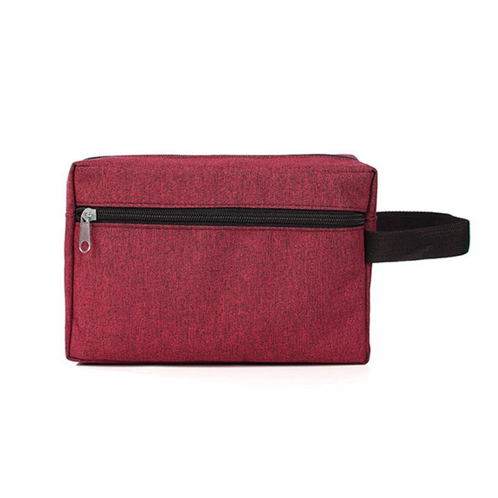 Cosmetic bag with multiple compartments and secure zipper Kalsten