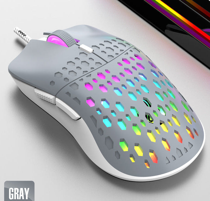 Ultra-Lightweight Honeycomb Gaming Mouse Kalsten