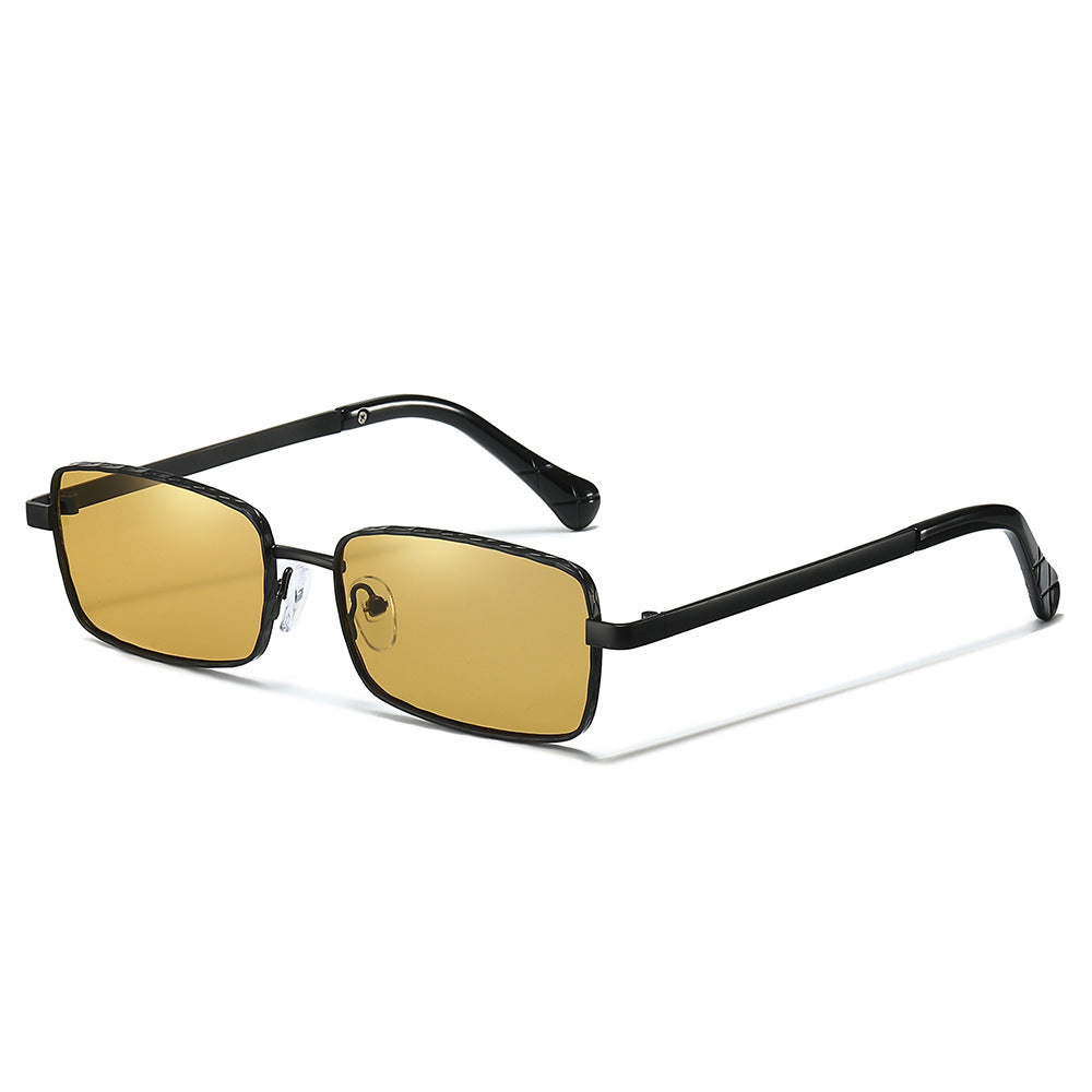 Sleek Minimalist Rectangular Sunglasses Kalsten