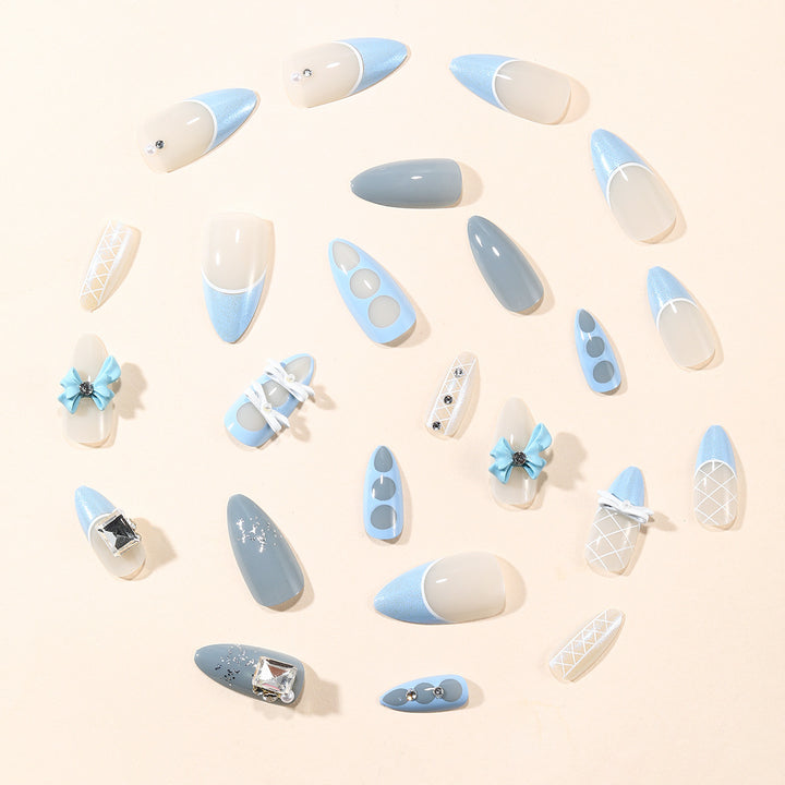 Glamorous 3D Decorative Acrylic Nail Art Extensions Kalsten