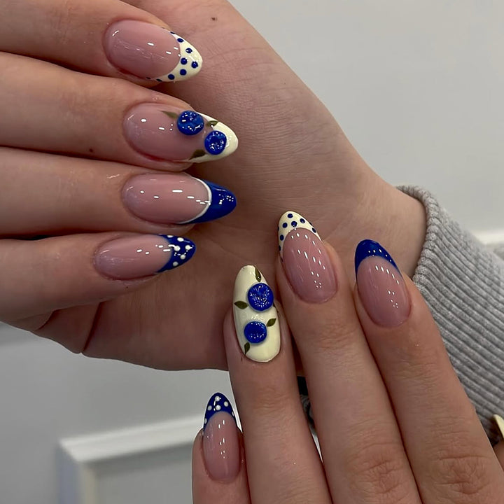 Artificial Nails with Artistic Accents Kalsten
