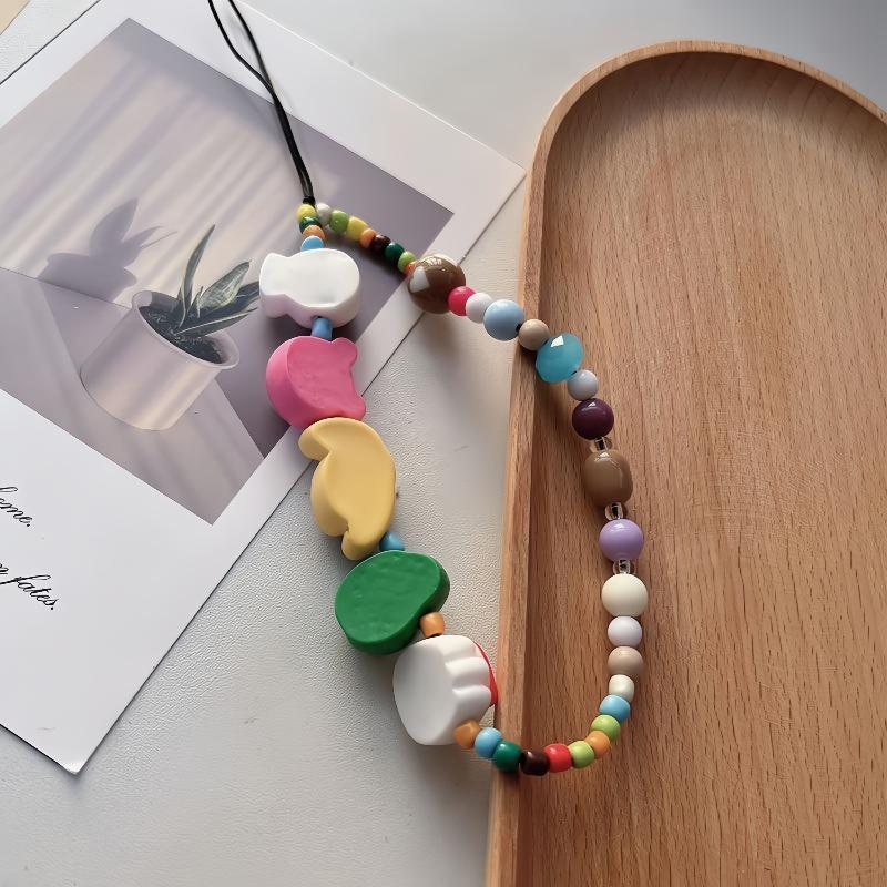 Playful Character Beaded Lanyard Kalsten