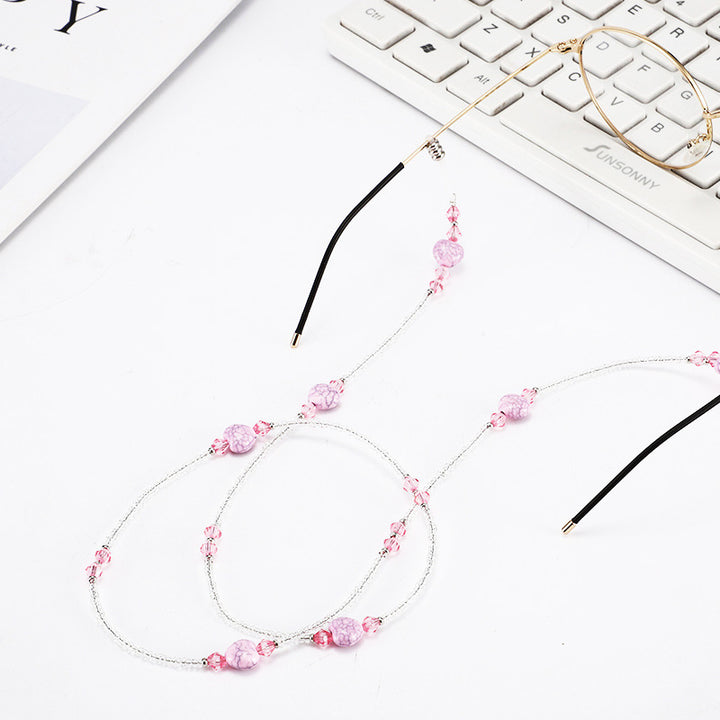 Elegant Beaded Eyewear Chain Kalsten