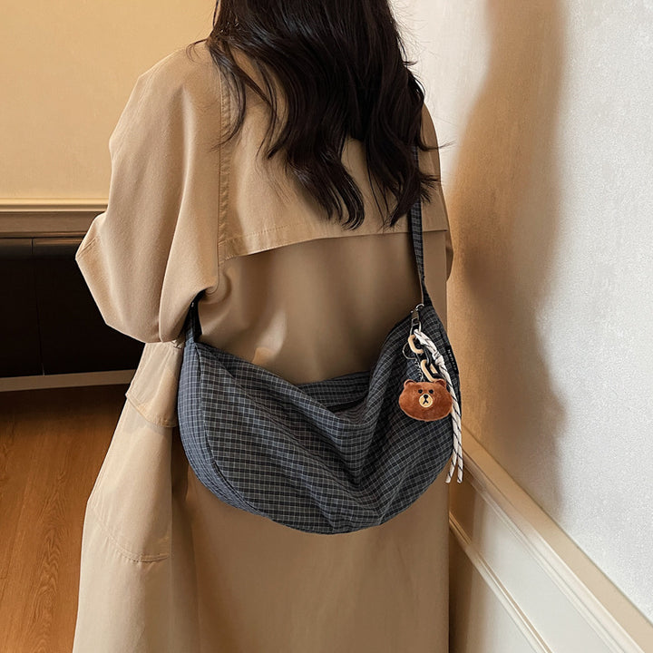Fashionable Textured Hobo Bag