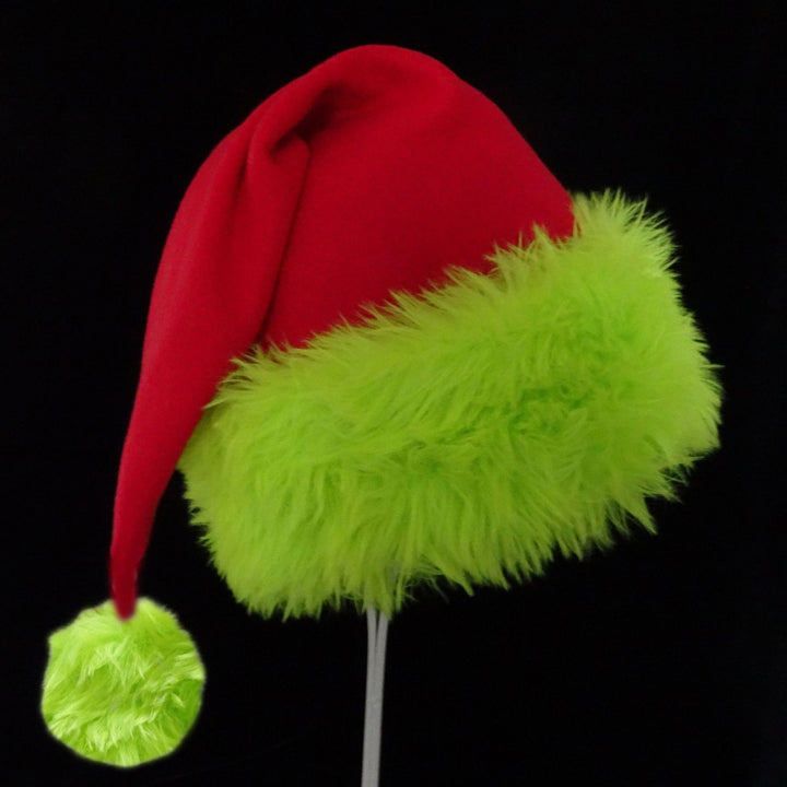 Christmas hat with plush edge