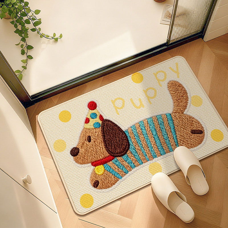 Decorative Bathroom Mat Kalsten