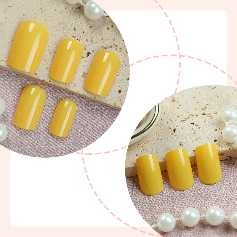 Elegant Glossy Press-On Nails Kalsten