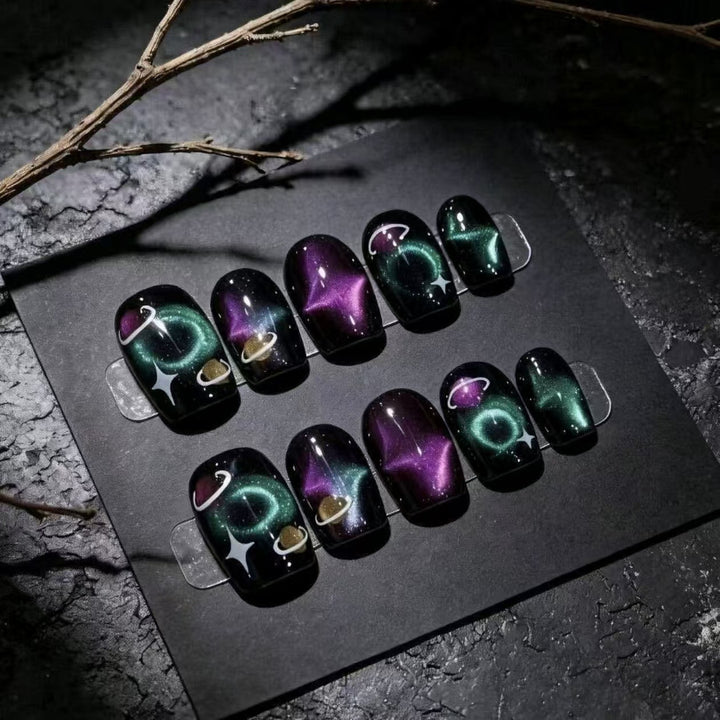 Starry Night Glitter Nail Art Set Kalsten