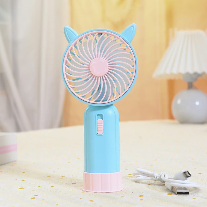 Women's Portable Handheld Fan with Cute Animal Design Kalsten