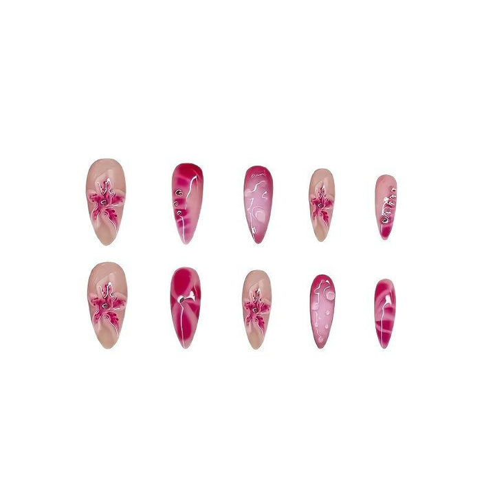 Elegant Stiletto Nail Art Set Kalsten