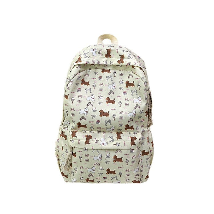 Dog-Themed Casual Backpack Kalsten