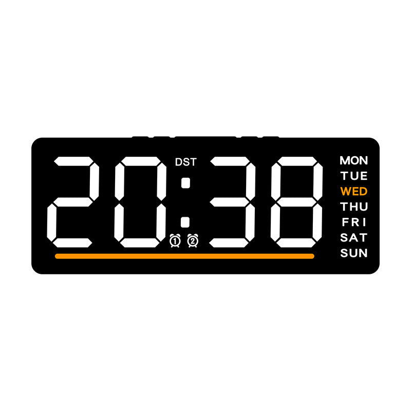 Digital clock with large LED display and multiple alarm functions Kalsten