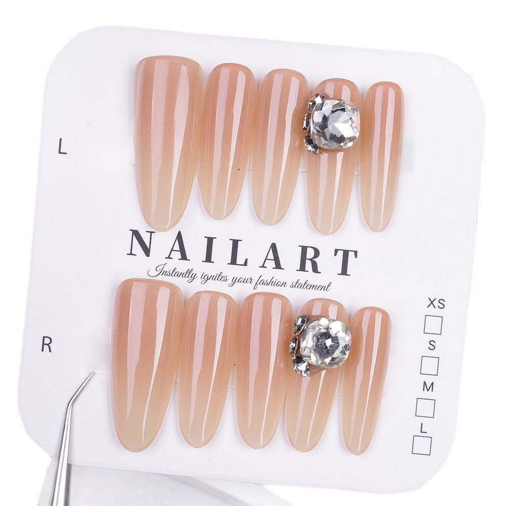 Artistic Press-On Nail Set with Unique Designs Kalsten