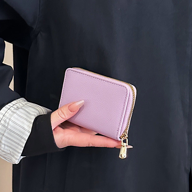 Premium Leather Zipper Wallet