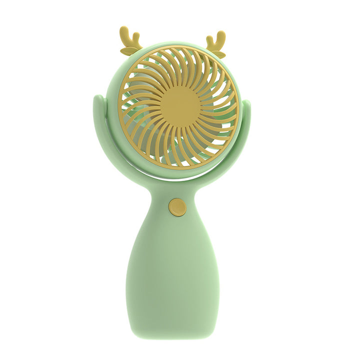 Cooling hands-free rechargeable dual bear-ear neck fan with adjustable speeds Kalsten