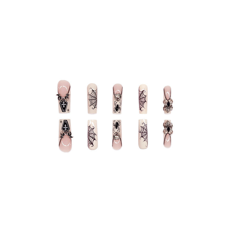 Halloween-Themed Press-On Nail Art Extensions Kalsten