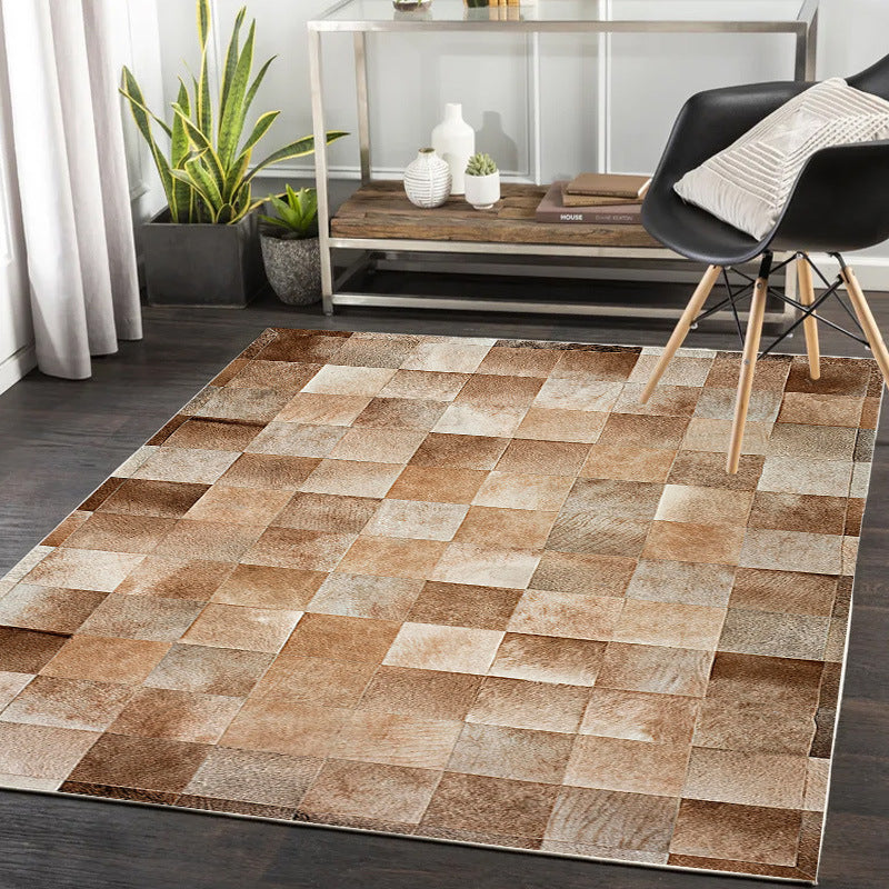 Rustic Patchwork Area Rug Kalsten