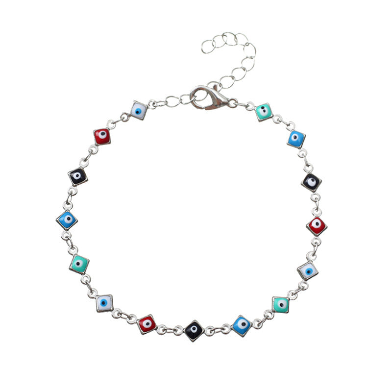 Multi-Colored Evil Eye Bracelet Kalsten