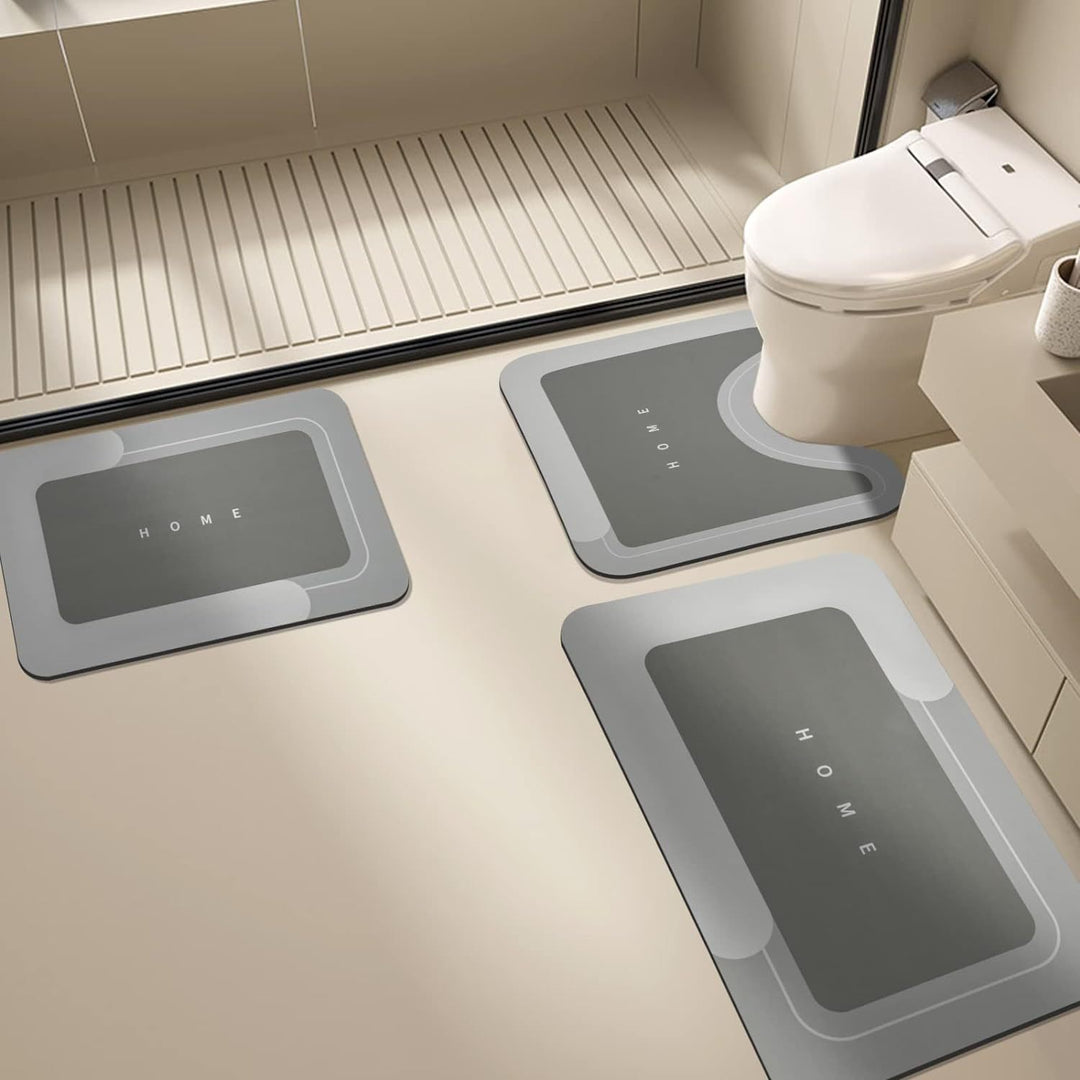 Stylish Bathroom Mat Set