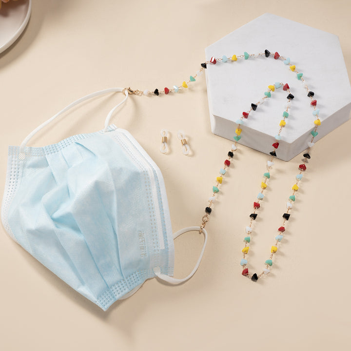Chic Gemstone-Style Eyewear Chain Kalsten