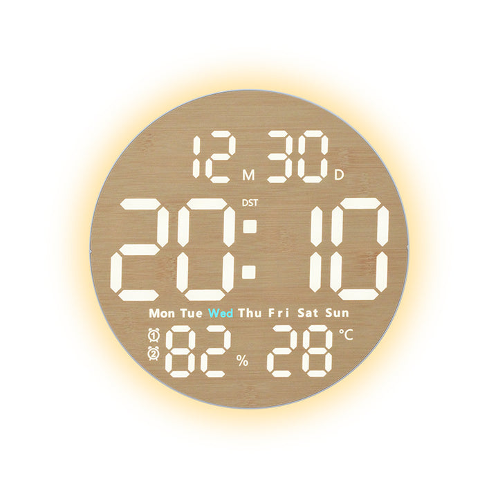 Innovative wooden digital alarm clock Kalsten