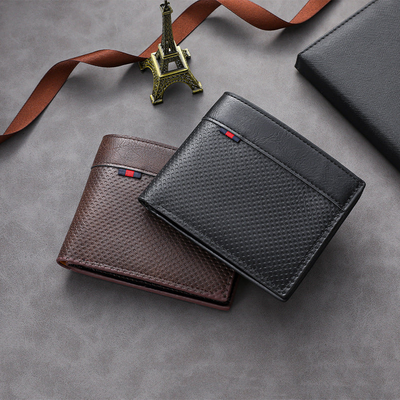 Textured Bi-Fold Wallet Kalsten