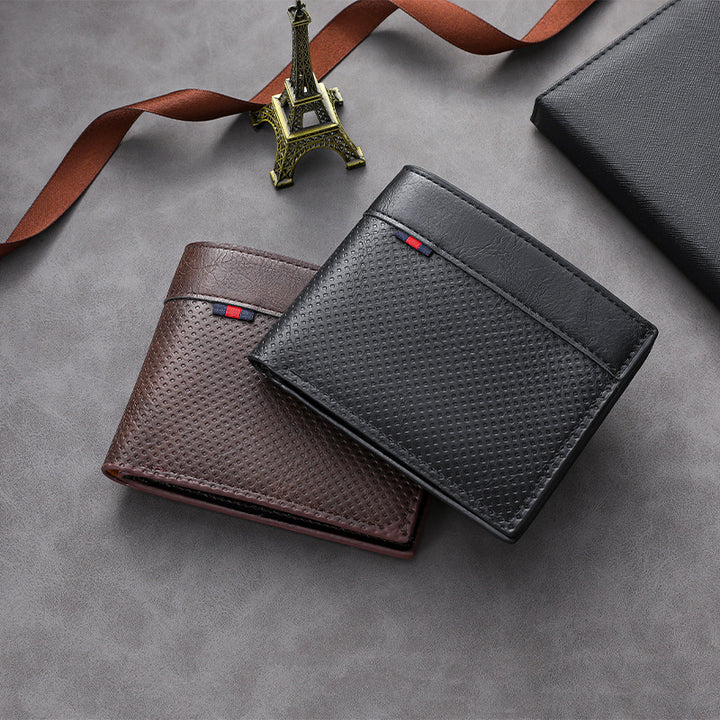 Textured Bi-Fold Wallet Kalsten