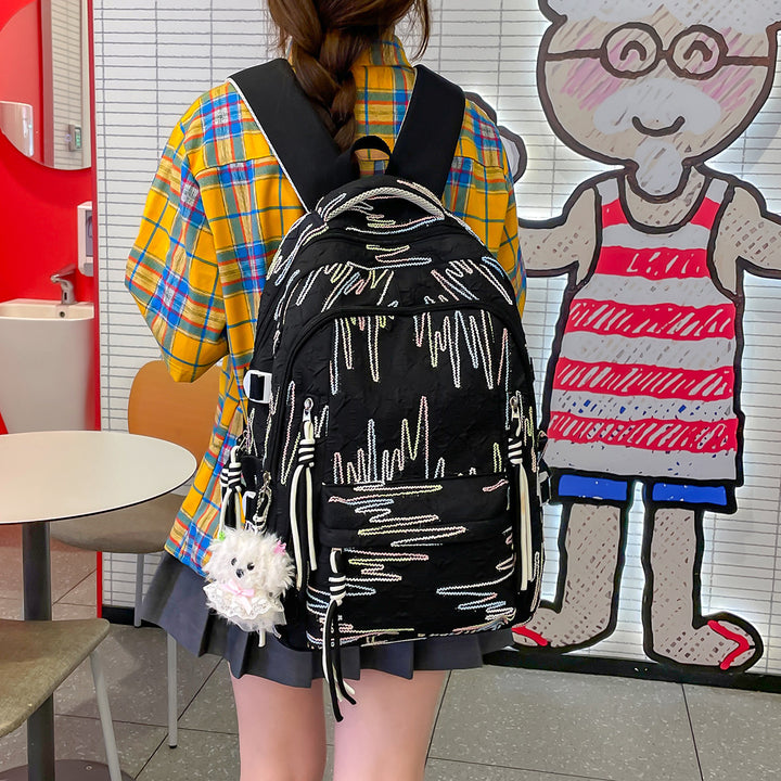 Stylish Quilted Backpack Kalsten