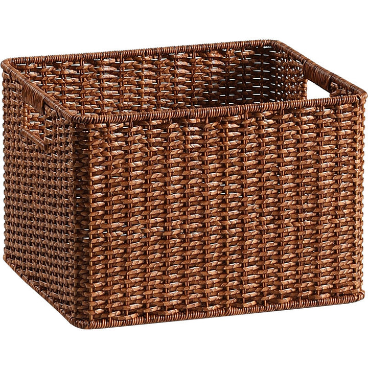 Handwoven Storage Basket with Built-in Handles Kalsten