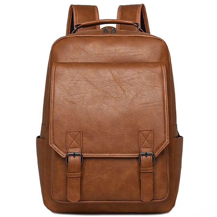 Stylish Leather Backpack Kalsten