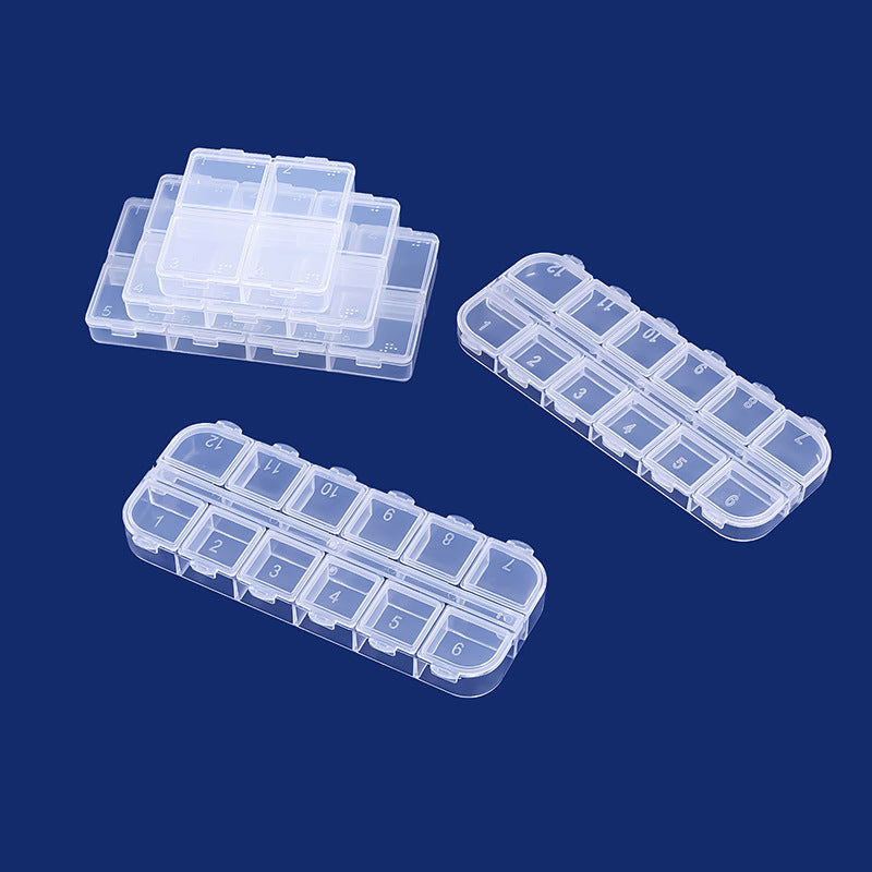 Multi-Compartment Craft Supply Storage Box Kalsten