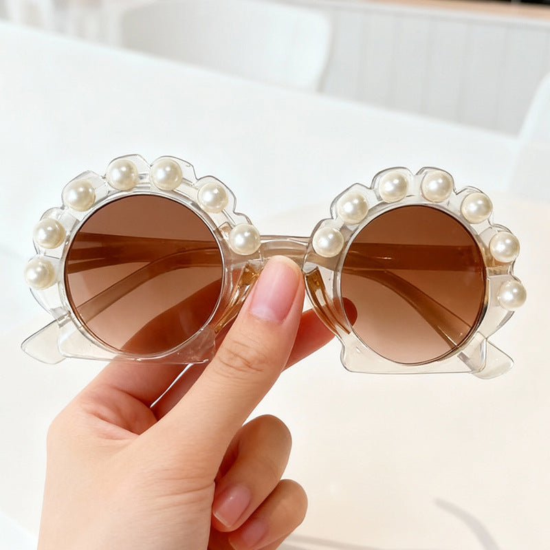 Pearl-Accented Vintage Inspired Sunglasses Kalsten
