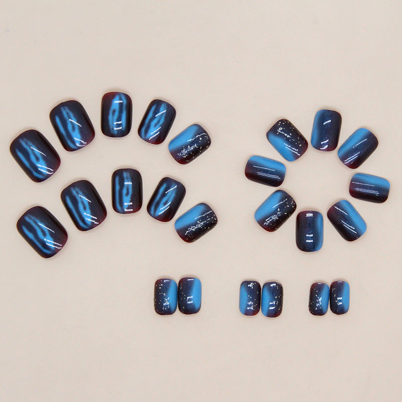 Glossy Gel Nail Extensions Kalsten