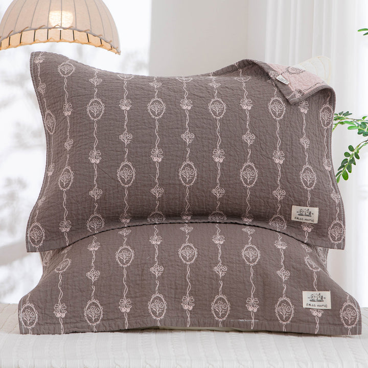 Women's pillowcase with modern checkered pattern Kalsten